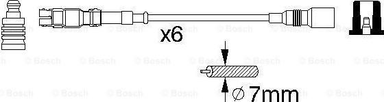 BOSCH 0 986 356 302 - Augstsprieguma vadu komplekts adetalas.lv