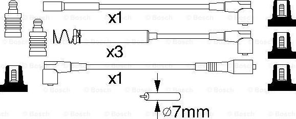 BOSCH 0 986 356 747 - Augstsprieguma vadu komplekts adetalas.lv