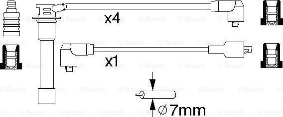 BOSCH 0 986 356 760 - Augstsprieguma vadu komplekts adetalas.lv