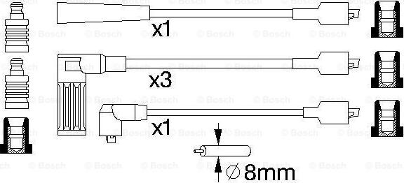 BOSCH 0 986 356 792 - Augstsprieguma vadu komplekts adetalas.lv