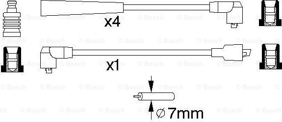 BOSCH 0 986 356 734 - Augstsprieguma vadu komplekts adetalas.lv