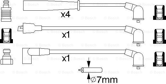 BOSCH 0 986 356 735 - Augstsprieguma vadu komplekts adetalas.lv