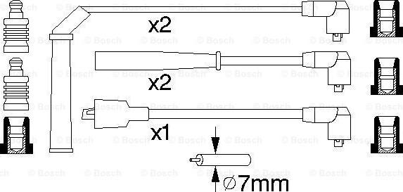 BOSCH 0 986 356 730 - Augstsprieguma vadu komplekts adetalas.lv