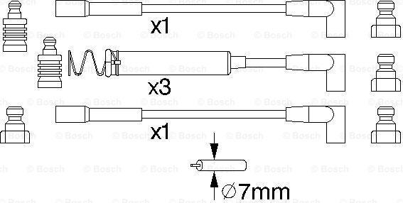 BOSCH 0 986 356 723 - Augstsprieguma vadu komplekts adetalas.lv