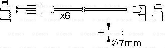 BOSCH 0 986 357 187 - Augstsprieguma vadu komplekts adetalas.lv