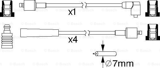 BOSCH 0 986 357 172 - Augstsprieguma vadu komplekts adetalas.lv