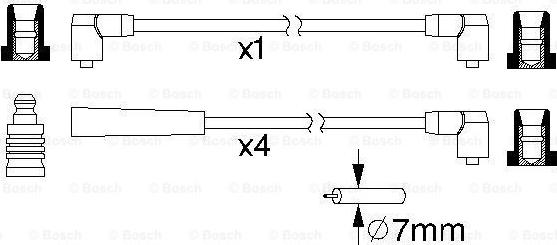 BOSCH 0 986 357 216 - Augstsprieguma vadu komplekts adetalas.lv