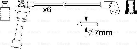 BOSCH 0 986 357 218 - Augstsprieguma vadu komplekts adetalas.lv