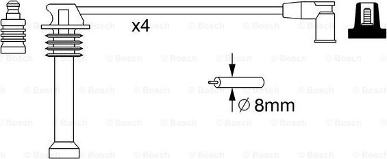 BOSCH 0 986 357 271 - Augstsprieguma vadu komplekts adetalas.lv