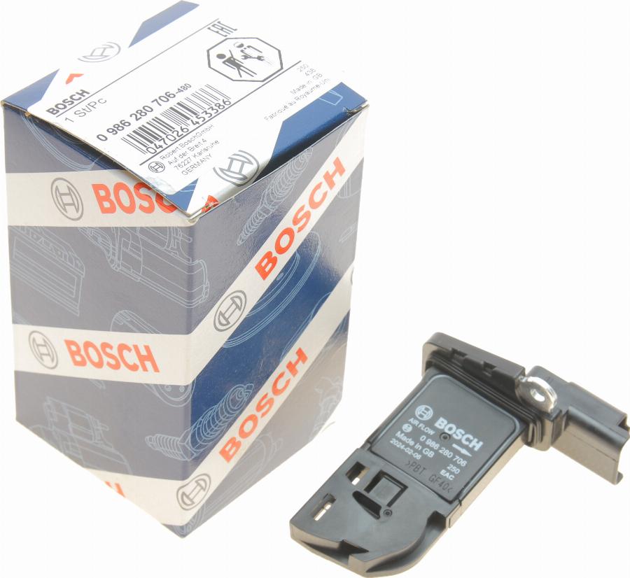 BOSCH 0 986 280 706 - Gaisa masas mērītājs adetalas.lv