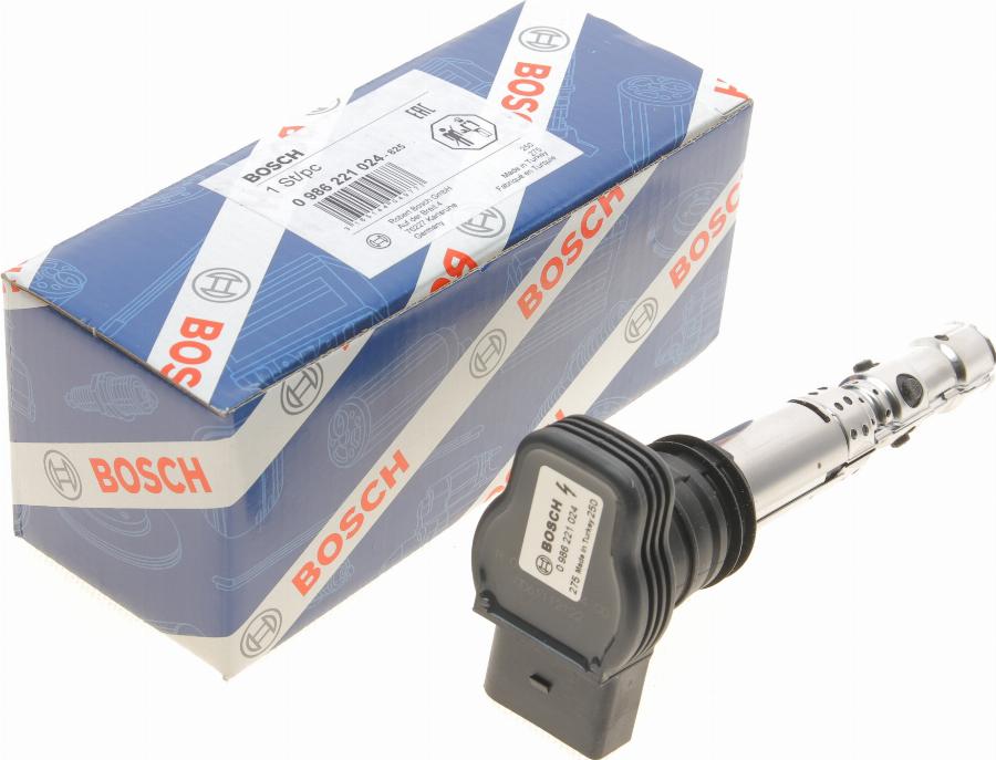 BOSCH 0 986 221 024 - Aizdedzes spole adetalas.lv