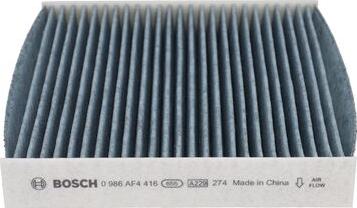 BOSCH 0 986 AF4 416 - Filtrs, Salona telpas gaiss adetalas.lv