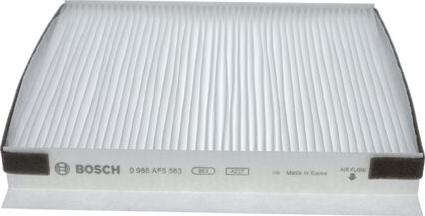 BOSCH 0 986 AF5 563 - Filtrs, Salona telpas gaiss adetalas.lv