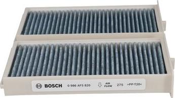 BOSCH 0 986 AF5 820 - Filtrs, Salona telpas gaiss adetalas.lv