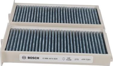 BOSCH 0 986 AF5 820 - Filtrs, Salona telpas gaiss adetalas.lv