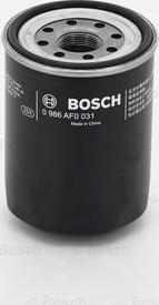 BOSCH 0 986 AF0 031 - Eļļas filtrs adetalas.lv