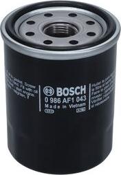 BOSCH 0 986 AF1 043 - Eļļas filtrs adetalas.lv