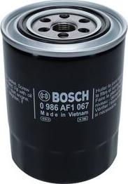 BOSCH 0 986 AF1 067 - Eļļas filtrs adetalas.lv