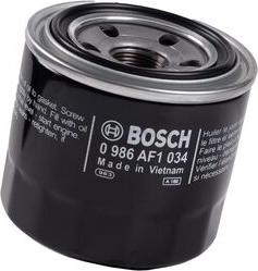 BOSCH 0 986 AF1 034 - Eļļas filtrs adetalas.lv