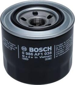 BOSCH 0 986 AF1 038 - Eļļas filtrs adetalas.lv