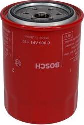 BOSCH 0 986 AF1 119 - Eļļas filtrs adetalas.lv