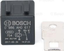 BOSCH 0 986 AH0 617 - Relejs, Darba strāva adetalas.lv