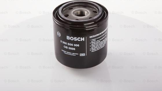 BOSCH 0 986 B00 006 - Eļļas filtrs adetalas.lv