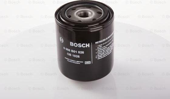 BOSCH 0 986 B01 026 - Eļļas filtrs adetalas.lv