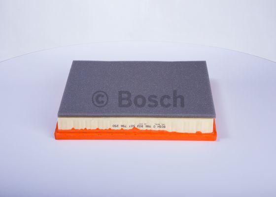 BOSCH 0 986 B02 507 - Gaisa filtrs adetalas.lv