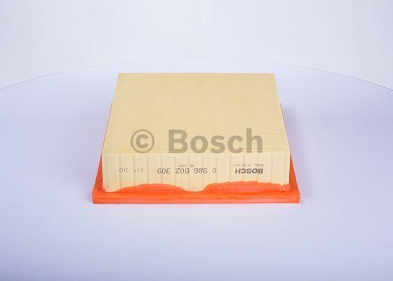 BOSCH 0 986 B02 309 - Gaisa filtrs adetalas.lv