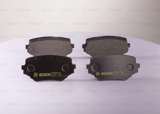 BOSCH 0 986 BB0 160 - Bremžu uzliku kompl., Disku bremzes adetalas.lv