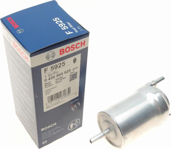 BOSCH 0 450 905 925 - Degvielas filtrs adetalas.lv