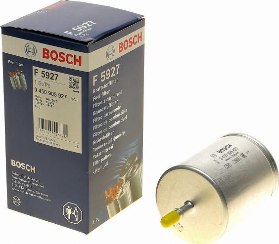 BOSCH 0 450 905 927 - Degvielas filtrs adetalas.lv