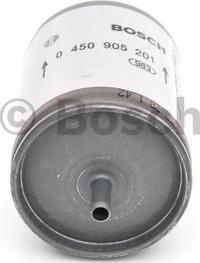 BOSCH 0 450 905 201 - Degvielas filtrs adetalas.lv