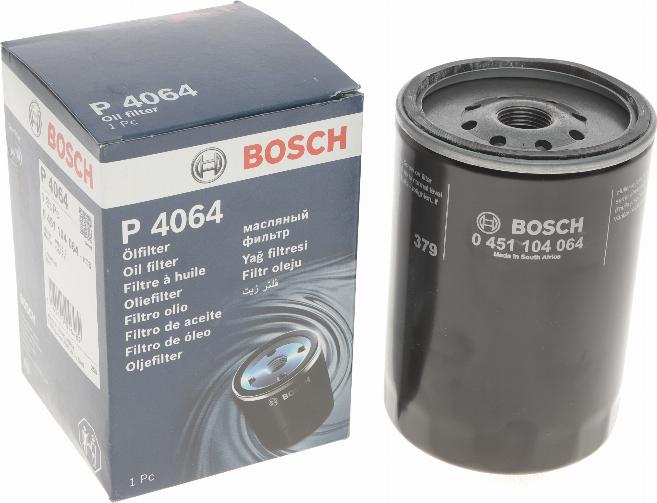 BOSCH 0 451 104 064 - Eļļas filtrs adetalas.lv