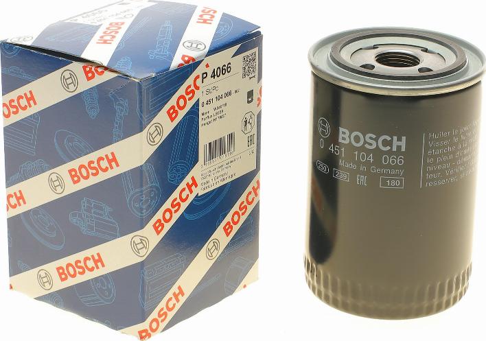 BOSCH 0 451 104 066 - Eļļas filtrs adetalas.lv