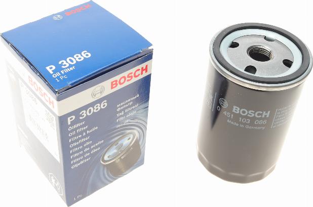 BOSCH 0 451 103 086 - Eļļas filtrs adetalas.lv