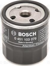 BOSCH 0 451 103 079 - Eļļas filtrs adetalas.lv