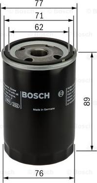 BOSCH 0 451 103 079 - Eļļas filtrs adetalas.lv