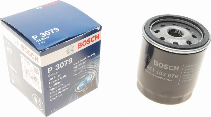 BOSCH 0 451 103 079 - Eļļas filtrs adetalas.lv