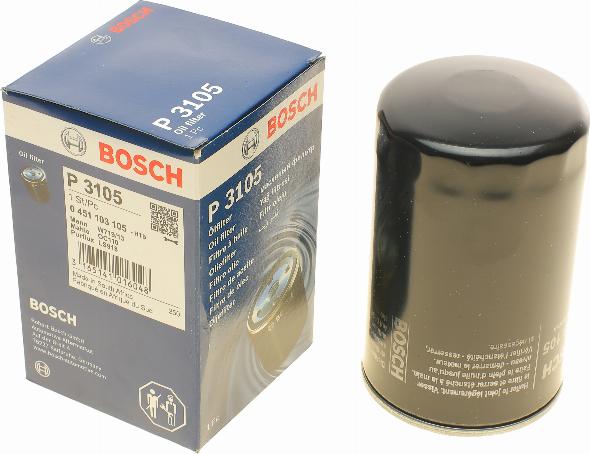 BOSCH 0 451 103 105 - Eļļas filtrs adetalas.lv