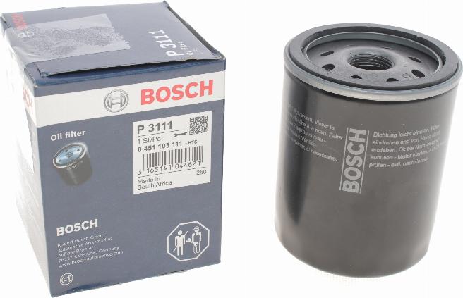 BOSCH 0 451 103 111 - Eļļas filtrs adetalas.lv