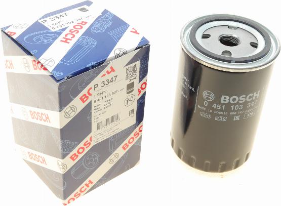 BOSCH 0 451 103 347 - Eļļas filtrs adetalas.lv