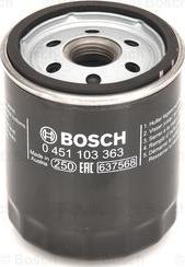 BOSCH 0 451 103 363 - Eļļas filtrs adetalas.lv