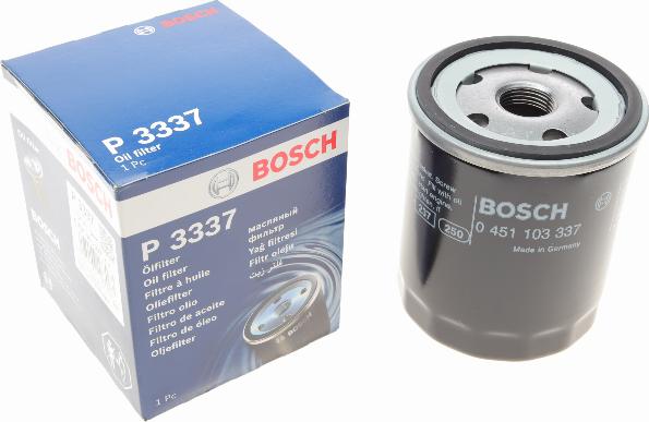 BOSCH 0 451 103 337 - Eļļas filtrs adetalas.lv