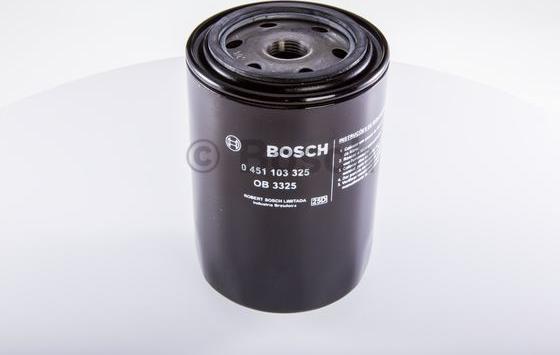 BOSCH 0 451 103 325 - Eļļas filtrs adetalas.lv