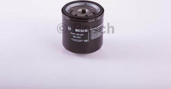 BOSCH 0 451 103 321 - Eļļas filtrs adetalas.lv