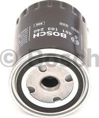 BOSCH 0 451 103 240 - Eļļas filtrs adetalas.lv