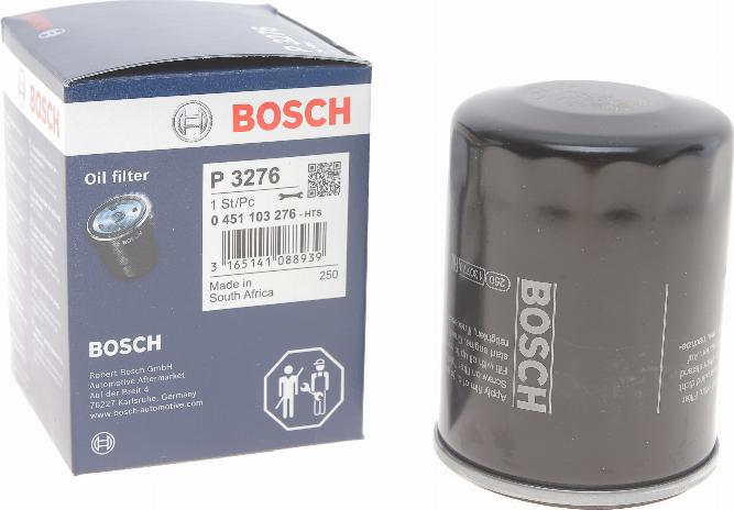 BOSCH 0 451 103 276 - Eļļas filtrs adetalas.lv