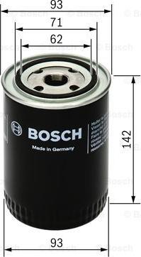 BOSCH 0 451 203 005 - Eļļas filtrs adetalas.lv